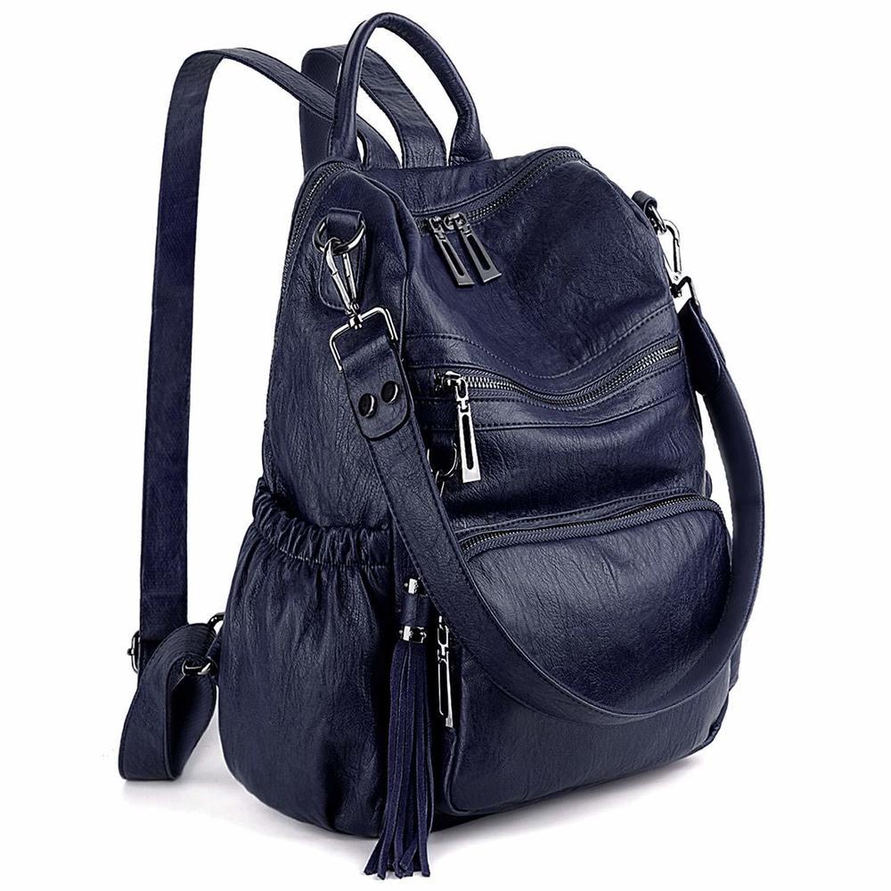 Women Backpack Purse Leather Vegan Ladies Fashion Designer Rucksack🦛